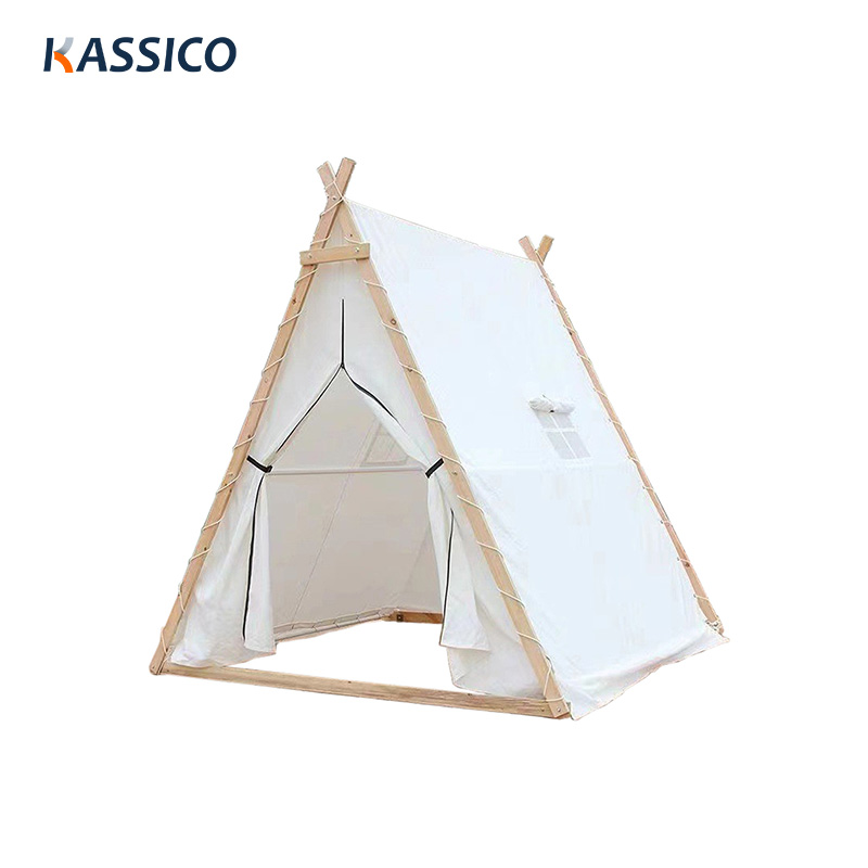 A Shape Triangular Safari Tent For Campsite, Restaurant and Resort