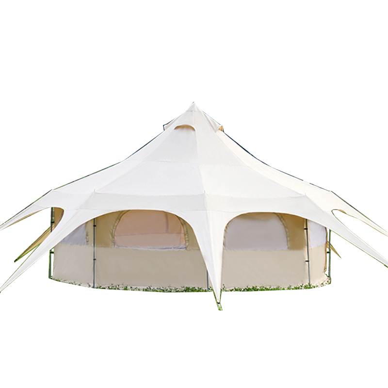 5M Double-layer Circus Glamping Tent For Family Camping and Festival Party