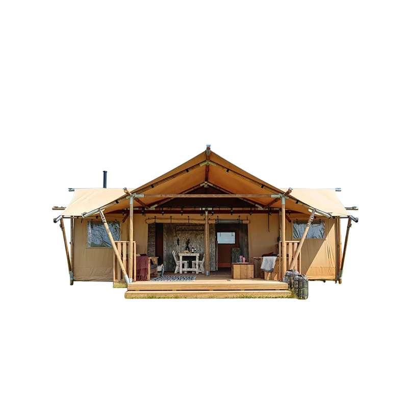 Multi-rooms Glamping Safari Tent For Holiday Park, Camping Sites, Airbnb, Hotels and Resorts