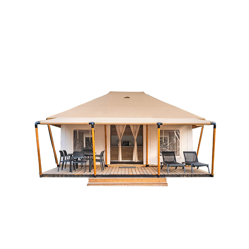 48㎡ Extra-large Lodge Hotel Tents For Coffee Bar