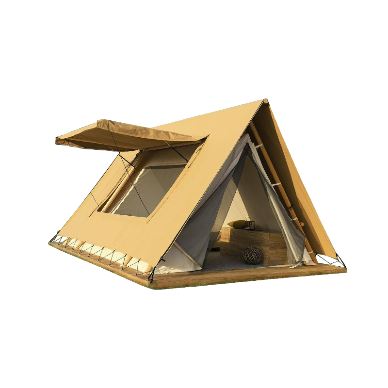 A Shape Camping Safari Tent